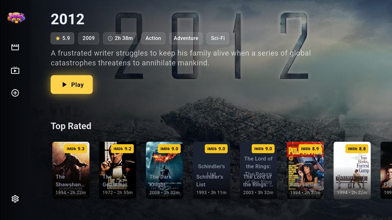 PedroFlix - A streaming platform preview